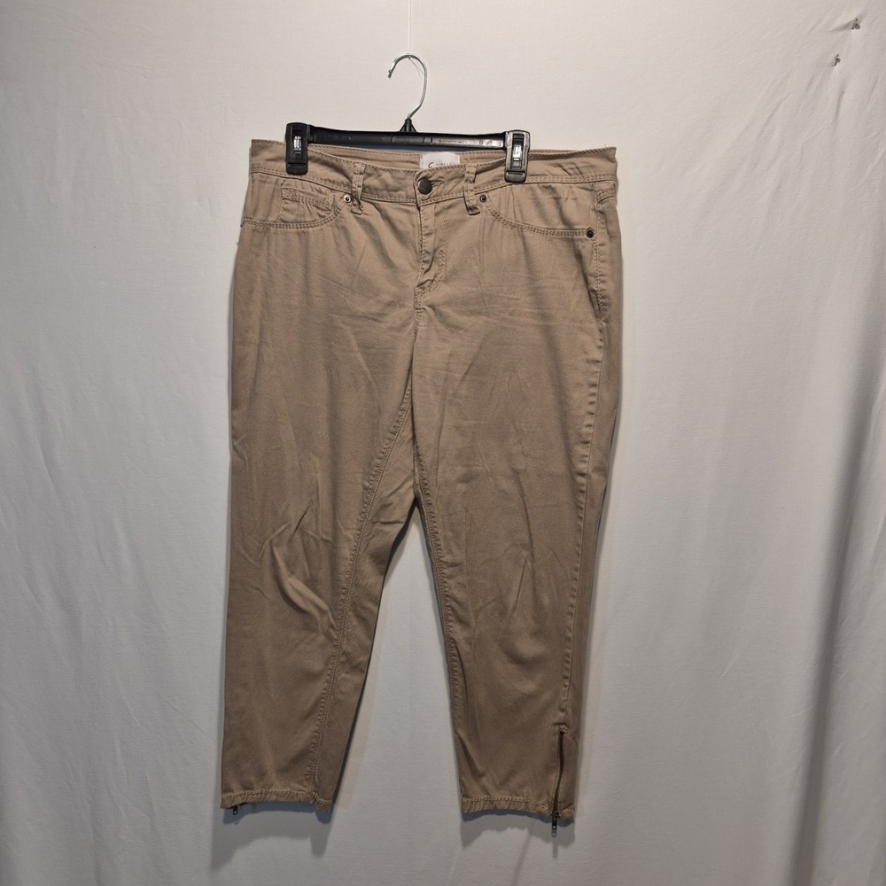 Simply Emma Sz 16 Capris Coastal Grandma Quiet Luxury Soft Utilitarian Casual